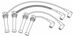 Провода высоковольтные для автомобилей Ford Mondeo III (00-)/Mazda 6 GG (02-) 1.8i/2.0i 16кл.