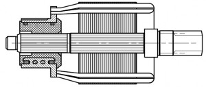Ротор стартера для автомобилей Lexus GS (97-)/Toyota Supra (93-) 3.0i [2JZ-GE/2JZ-GTE]
