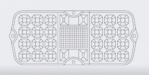 Фонарь задний для автомобилей УАЗ 3151/452/ГАЗ 3308/66/ЗИЛ 131 (светодиодный) универсальный 12/24 В