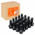 Болт колесный M12x1,5x25x45, конус, ключ 17, чёрный электрофорез для а/м BMW