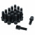 Болт колесный M14x1,5x33x58, сфера R14, ключ 19, чёрный электрофорез для а/м VW/Mercedes