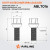 Болт колесный M14x1,5x33x58, сфера R14, ключ 19, чёрный электрофорез для а/м VW/Mercedes