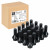 Болт колесный M12x1,5x25x45, конус, ключ 17, чёрный электрофорез, 20 шт для а/м BMW