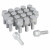 Болт колесный M12x1,5x26x52, конус, ключ 19, дакромет, 20 штук для а/м Nissan МП-серия