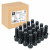 Болт колесный M14x1,5x33x58, сфера R14, ключ 19, чёрный электрофорез, 20 штук для а/м VW/Mercedes МП-серия