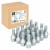 Болт колесный M12x1,25x25x53, конус, ключ 17, дакромет, 20 штук для а/м Лада/Peugeot/Citroen МП-серия