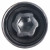 Секретки колесные (болты) М12x1,25x28x52, конус, 2 ключа 17/19, хром, тип P, комплект из 4 штук + 2 головок для а/м Лада