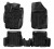 Ковры для Renault Duster (рест.)/Kaptur 4WD (15-), 4 шт., (крепеж), выс. борт, 3D с подпятником, ТЭП, черн.