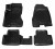 Ковры для Nissan X-Trail (07-14), 4 шт., выс.борт, 3D с подпятником, ТЭП, черн.