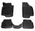 Ковры для VW Tiguan (07-16), 4 шт., (крепеж), выс.борт, 3D с подпятником, ТЭП, черн.