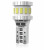 Лампа светодиодная W5W (T10) PRO, 6000K (Белый), 12В, 1.92Вт, 24LED, Биполярная, Обманка CAN bus