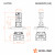 Лампа светодиодная H4 ULTRA, 55Вт, 10400Лм (5200Лм x 2), 6500К (Белый), 12/24В, комплект 2 шт.