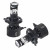 Лампа светодиодная H4 ECO LENS, 45Вт, 5700Лм (2850Лм x 2), 6500К (Белый), 12/24В, комплект 2 шт. МП-серия