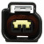 Разъём 2 pin с проводами для катушки зажигания Ford, Mazda, Volvo