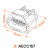 Разъём 4 pin с проводами для датчика абсолют. давления Ford Focus, Mondeo, Mazda 6