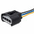 Разъём 4 pin с проводами для катушки зажигания Toyota, Lexus, Peugeot, (кмпл. 4шт.)