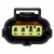 Разъём 4 pin с проводами для датчика пол. дросс. заслон. Toyota RAV 4, Vista, Caldina