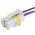 Разъём 4 pin с проводами для ПТФ MAN TGA