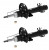 Комплект амортизаторов для автомобилей VW Polo Sedan (RUS) (10-) / Rapid (12-) (стойка) передние левый / правый 2 шт.