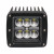 Фара светодиодная квадратная, 6LED, ближний свет, 18Вт, 82х75х75мм, 12/24В, PLUS