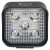 Фара светодиодная мини квадратная, 5LED, дальний свет, 15Вт, 83х83х36мм, 12/24В, PLUS