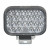 Фара светодиодная прямоугольная, 21LED, дальний свет, 21Вт, 108х80х35мм, 12/24В, PLUS