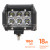 Фара (балка) светодиодная двухрядная, 6LED, дальний свет, 18Вт, 98х78х65мм, 12/24В