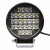 Фара светодиодная круглая, 24LED, ближний свет, 36Вт, 112х112х47мм, 12/24В, PRO
