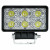 Фара светодиодная прямоугольная, 6LED, дальний свет, 18Вт, 110x81x46мм, 12/24В, PLUS