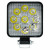 Фара светодиодная квадратная, 9LED, дальний свет, 9Вт, 83х83х22мм, 12/24В, PLUS