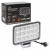 Фара светодиодная прямоугольная, 15LED, рассеянный свет (Ближний/Дальний), 45Вт, 165x108x74мм, 12/24В, PRO