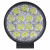 Фара светодиодная круглая, 14LED, ближний свет, 42Вт, 112x112x47мм, 12/24В, PRO МП-серия