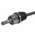 Привод передний правый для автомобилей Hyundai i20 (08-) 1.4i MT/AT