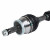 Привод передний левый для автомобилей Hyundai Santa Fe CM (06-) 2.2D (197л.с.) AT 4WD