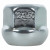Гайка колесная M12x1,5x19,5, сфера R12, ключ 19, открытая, хром для а/м Honda