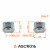 Гайка колесная M12x1,5x19,5, сфера R12, ключ 19, открытая, хром для а/м Honda