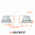 Гайка колесная M14x1,5x18, плоская шайба, ключ 19, открытая, дакромет для а/м Mercedes/VW