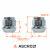 Гайка колесная M12x1,5x25, сфера R12, ключ 19, закрытая, хром для а/м Honda