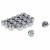 Гайка колесная M12x1,5x16, конус, ключ 21, открытая, хром для а/м Mitsubishi/Hyundai