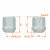 Гайка колесная M12x1,5x25, конус, ключ 19, открытая, дакромет, 1 шт для Chevrolet/Daewoo