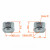 Гайка колесная M12x1,5x19,5, сфера R12, ключ 19, открытая, хром, 1 шт для Honda