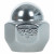 Гайка колесная M12x1,25x25, конус, ключ 21, закрытая, хром, 1 шт для Nissan/Infiniti