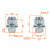 Гайка колесная M12x1,5x37, несъемная шайба, ключ 21, закрытая, хром, 20 шт для а/м Toyota/Lexus