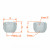 Гайка колесная M12x1,5x16, конус, ключ 19, открытая, дакромет, 20 шт для а/м Ford/Volvo