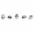 Гайка колесная M12x1,5x30,5, конус, ключ 19, закрытая, хром, 20 штук для а/м Ford/Volvo МП-серия