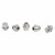 Гайка колесная M12x1,5x28,5, конус подвижный, ключ 19, закрытая, хром, 20 штук для а/м Ford МП-серия