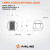 Гайка колесная M12x1,25x25, конус, ключ 21, закрытая, хром, 20 шт для а/м Nissan/Infiniti