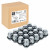 Гайка колесная M12x1,5x33, конус с пластиковой шайбой, ключ 21, закрытая, хром, 20 шт для а/м KIA