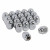 Гайка колесная M12x1,25x28, конус, ключ 21, закрытая, хром, 20 штук для а/м Nissan/KIA МП-серия
