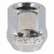 Гайка колесная M12x1,25x21, конус, ключ 17, открытая, хром, 20 штук для а/м Daewoo/Chevrolet МП-серия